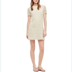 Tory Burch Ivory Knit Dress